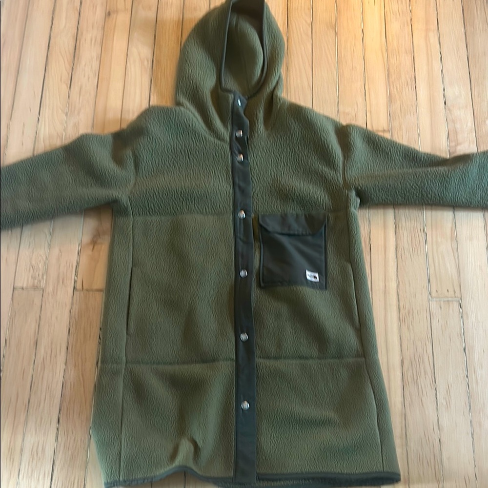 The North Face Olive Fleece Jacket